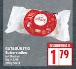 Butterstollen im Angebot bei EDEKA in Berlin Butterstollen Angebote von Gut&Günstig bei EDEKA Berlin für 1,79 €