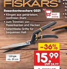 Rasenkantenschere GS21 von Fiskars im aktuellen Netto Marken-Discount Prospekt