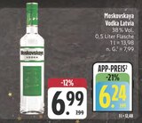 Vodka Latvia im Angebot bei E center in Bamberg Vodka Latvia Angebote von Moskovskaya bei E center Bamberg für 6,24 €