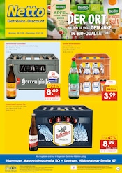 Aktueller Netto Marken-Discount Prospekt mit Wasser, "DER ORT, AN DEM DU IMMER AUSGEZEICHNETE PREISE FINDEST.", Seite 1