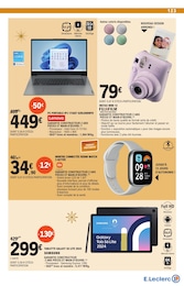 Offre Tablette Samsung dans le catalogue E.Leclerc du moment à la page 123