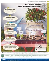 Promotion Bricolage et Jardin dans le prospectus Carrefour, valable du 24/02/2023 au 20/03/2023 Promo Bricolage et Jardin dans le catalogue Carrefour du moment à la page 3