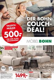 Aktueller Möbel Bohn Möbel & Einrichtung Prospekt in Steinach und Umgebung, "DER BOHN COUCH-DEAL!" mit 24 Seiten, 14.08.2026 - 29.08.2026