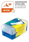 Karteikasten extra lang im aktuellen Müller Prospekt für 4,99 €