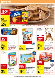 Prix et réduction Kinder dans le prospectus Carrefour en cours Offre Kinder dans le catalogue Carrefour du moment à la page 35