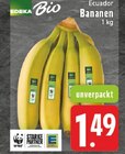 Bananen im Angebot bei E center in Erftstadt Bananen Angebote von EDEKA Bio bei E center Erftstadt für 1,49 €