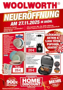 Aktueller Woolworth Prospekt für Ludwigshafen (Rhein) und Ungebung, Seiten zum blättern Woolworth Prospekt NEUERÖFFNUNG IN BRÜHL mit Seiten in Ludwigshafen (Rhein) und Umgebung