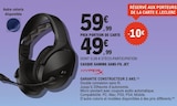 E.Leclerc Coulonges - Promo Casque Gaming Sans-Fil Jet Promo Casque Gaming Sans-Fil Jet à 49,99 € dans le catalogue E.Leclerc à Coulonges