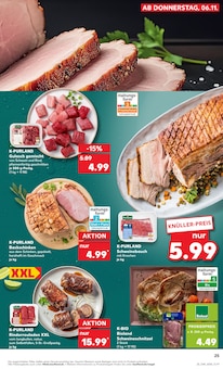 Gulasch im Kaufland Prospekt "Aktuelle Angebote" mit 64 Seiten (Kassel)