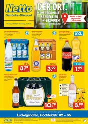 Aktueller Netto Marken-Discount Prospekt mit Coca Cola, "DER ORT, AN DEM REGIONALE BRAUEREIEN UND BRUNNEN UNSERE PARTNER SIND.", Seite 1