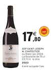 Intermarché Taden - Promo AOP saint-joseph Promo AOP saint-joseph à 17,80 € dans le catalogue Intermarché à Taden