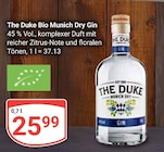 Aktuelles Bio Munich Dry Gin Angebot bei GLOBUS in Erlangen ab 25,99 €