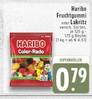 Aktuelle Haribo Angebote bei E center in Moers Aktuelles Fruchtgummi Angebot bei E center in Moers ab 0,79 €