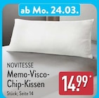 Memo-Visco-Chip-Kissen im aktuellen Prospekt bei ALDI Nord in Neu Wulmstorf