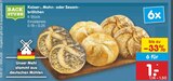 Aktuelles Kaiser-, Mohn- oder Sesam- brötchen Angebot bei Netto Marken-Discount in Wolfsburg ab 0,19 €