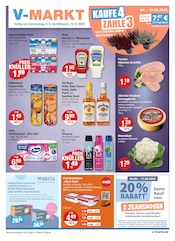 Hähnchenbrust im V-Markt Prospekt in Augsburg Aktueller V-Markt Prospekt mit Hähnchenbrust, "V-Markt einfach besser einkaufen", Seite 1