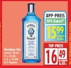 Bombay Gin von Bombay Sapphire für 15,99 € bei EDEKA im Angebot Bombay Gin von Bombay Sapphire im aktuellen EDEKA Prospekt