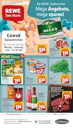 REWE Prospekt "Dein Markt" für Gladbeck, 34 Seiten, 29.09.2025 - 04.10.2025
