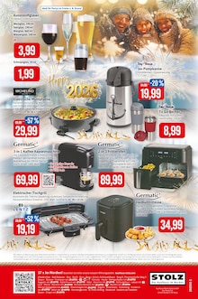 Kaffee im Kaufhaus Stolz Prospekt "STOLZ. Das Kaufhaus im Norden." mit 8 Seiten (Rostock)