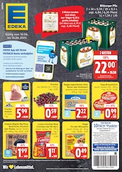 Bier im EDEKA Prospekt in Geesthacht Aktueller EDEKA Prospekt mit Bier, "Top Angebote", Seite 1