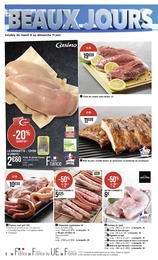 Prix et réduction Viande De Porc dans le prospectus Géant Casino en cours Offre Viande De Porc dans le catalogue Géant Casino du moment à la page 8