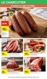 Promos Saucisse dans le catalogue "Carrefour" de Carrefour Saucisse en promo dans le catalogue Carrefour à la page 24