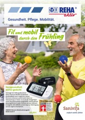 Aktueller Reha-aktiv GmbH Prospekt mit Blutdruckmessgerät, "Fit und mobil durch den Frühling", Seite 1
