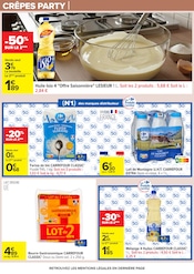 Promos Lait dans le catalogue "Carrefour" de Carrefour Lait en promo dans le catalogue Carrefour à la page 5