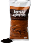 TERREAU UNIVERSEL 40l - CLAIRLAND en promo à 4,99 € chez Auchan Hypermarché TERREAU UNIVERSEL 40l - CLAIRLAND dans le catalogue Auchan Hypermarché