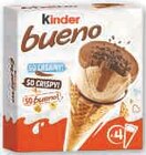 Cones creme glacee - KINDER BUENO - Super U à Colmar Cones creme glacee - KINDER BUENO en promo chez Super U Colmar à 2,56 €