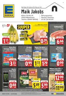 EDEKA Prospekt Aktuelle Angebote mit  Seiten in Weyerbusch und Umgebung