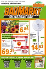 Globus-Baumarkt Prospekt für Blieskastel mit 20 Seiten Globus-Baumarkt Prospekt für Blieskastel: "WER BAUT BRAUCHT GLOBUS", 20 Seiten, 03.08.2020 - 08.08.2020