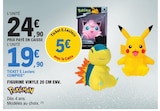 Figurine vinyle 20 cm env - Pokémon en promo chez E.Leclerc Nancy à 19,90 €