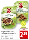 Veganes Mühlen Hack Angebote von Rügenwalder Mühle bei EDEKA Heidelberg für 2,49 €