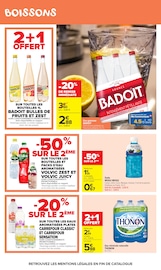 Promos Volvic dans le catalogue "Carrefour market" de Carrefour Market Volvic en promo dans le catalogue Carrefour Market à la page 37