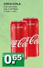 Aktuelle Coca Cola Angebote bei Getränke Paradies in Hamm Aktuelles CLASSIC Angebot bei Getränke Paradies in Hamm ab 0,65 €