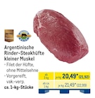 Argentinische Rinder-Steakhüfte kleiner Muskel von METRO Premium im aktuellen METRO Prospekt für 21,92 €