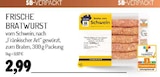 FRISCHE BRATWURST im Angebot bei E center in Hattingen FRISCHE BRATWURST Angebote bei E center Hattingen für 2,99 €