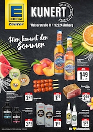 Supermarkt Prospekt von E center Sulzbach-Rosenberg E center Prospekt: "Hier kommt der Sommer", 2 Seiten, 14.07.2025 - 19.07.2025