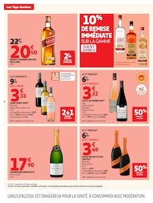Promotion Whisky dans le prospectus Auchan Hypermarché, valable du 07/07/2026 au 19/07/2026 Promo Whisky dans le catalogue Auchan Hypermarché du moment à la page 8