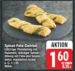 Spinat-Feta-Zwirbel für 1,60 € bei EDEKA im Angebot Spinat-Feta-Zwirbel im aktuellen EDEKA Prospekt