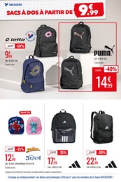 Prix et réduction Sac Sport dans le prospectus Intersport en cours Offre Sac Sport dans le catalogue Intersport du moment à la page 14
