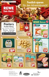 REWE Prospekt "Dein Markt" für Wesel, 34 Seiten, 24.11.2025 - 29.11.2025