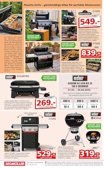 Elektrogrill im aktuellen Segmüller Prospekt (Wiesbaden) Elektrogrill im Segmüller Prospekt "Gartenmöbel" mit 24 Seiten (Wiesbaden)