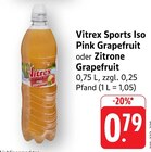 Sports Iso Pink Grapefruit Angebote von Vitrex bei E center Reutlingen für 0,79 €