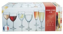Service 18 verres - Gifi à Montigny-le-Bretonneux Service 18 verres en promo chez Gifi Montigny-le-Bretonneux à 9,73 €