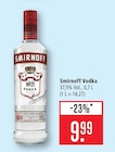 Vodka im Angebot bei Marktkauf in Göppingen Vodka Angebote von Smirnoff bei Marktkauf Göppingen für 9,99 €