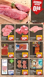 Aktueller REWE Prospekt mit Schweinefleisch, "Dein Markt", Seite 8