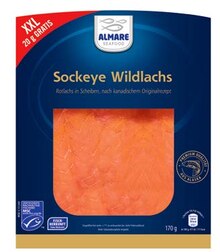 Wildlachs XXL – 20 g gratis bei ALDI SÜD in Neu-Ulm Wildlachs XXL – 20 g gratis im Angebot bei ALDI SÜD Neu-Ulm für 3,89 €