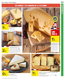 Prix et réduction Plateau Raclette dans le prospectus Carrefour Market en cours Offre Plateau Raclette dans le catalogue Carrefour Market du moment à la page 25
